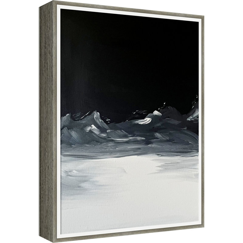Toile encadrée "Eternelle nuit" par Soniya Vijayakumar, 25 x 19