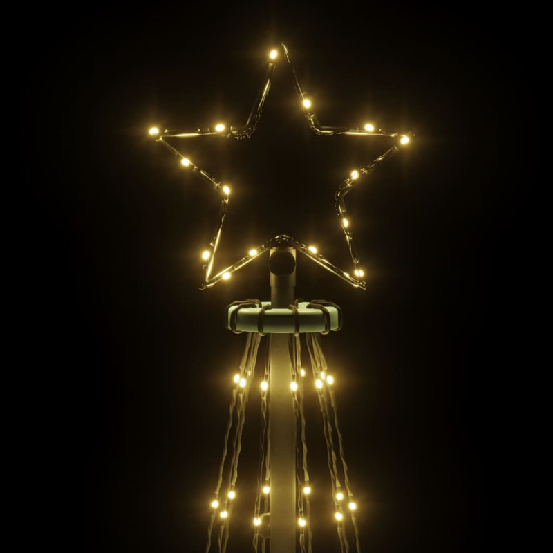 LED Indoor / Outdoor String Lights, Warm White, 70 x 180 cm (Diameter x H)