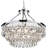 Mraz 9 - Light Dimmable Tiered Chandelier