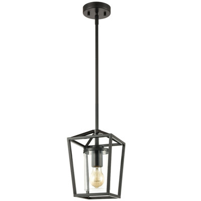 Luminaire suspendu cylindrique 1 lumière Dorier
