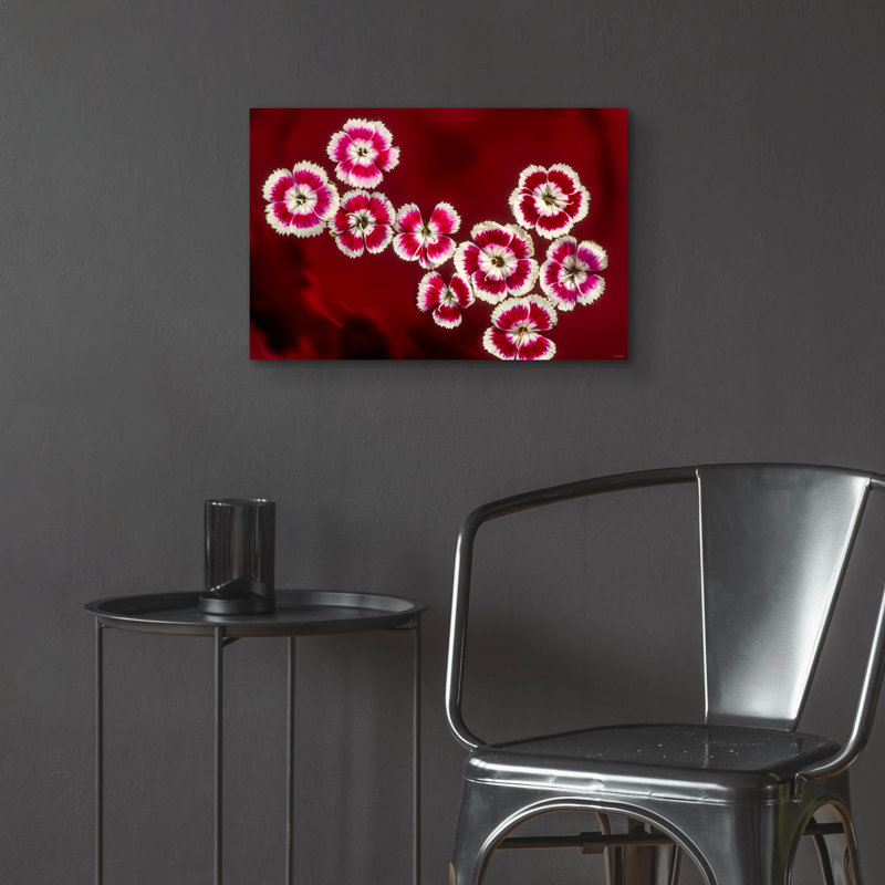 «Macro Flowers 02» par Gordon Semmens, H 16 po x l 24 po x P 0,2 po