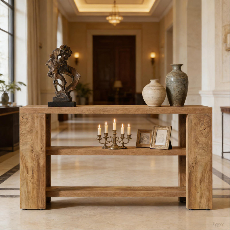 Sofa Table,3-Tier Side Table,Console Table