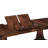 Buckingham Extendable Walnut Solid Wood Dining Table-25522497