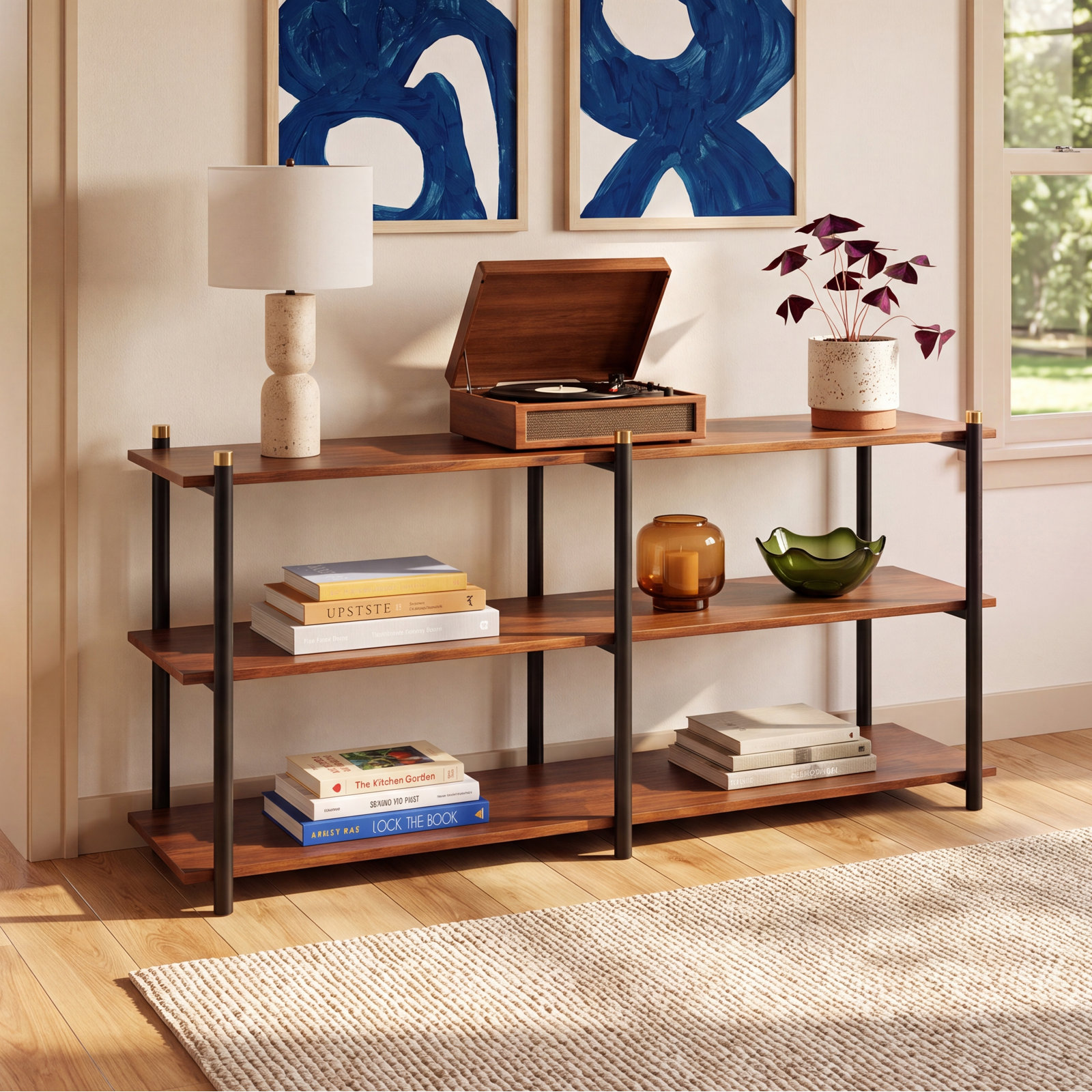 Dakota 64'' Solid Wood Console Table