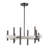 Oiti 8 - Light Steel Dimmable Chandelier-1481053878