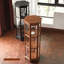 Vitrines en bois massif brun-121251114