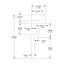 Moulure couronnée en polyuréthane blanc apprêté 2-3 / 8 po x 7-1 / 4 po x 78-3 / 4 po