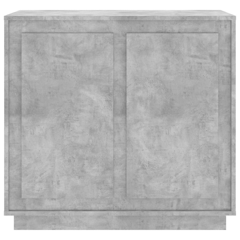 Sideboard 80x34x75 cm Engineered Wood, Concrete Grey