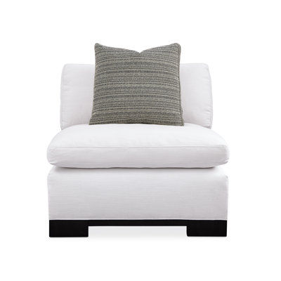 Modern Remix Upholstered Slipper Chair