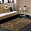 Tapis d'intérieur 100% polypropylène à rayures abstraites Josann -1294217246