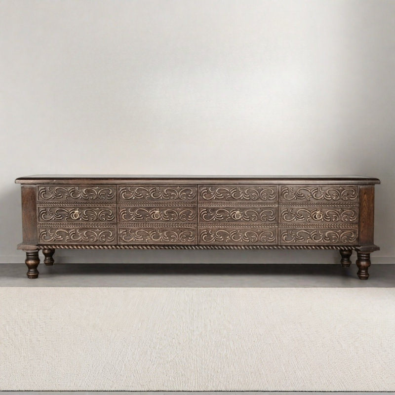 Creative Carved TV Stand