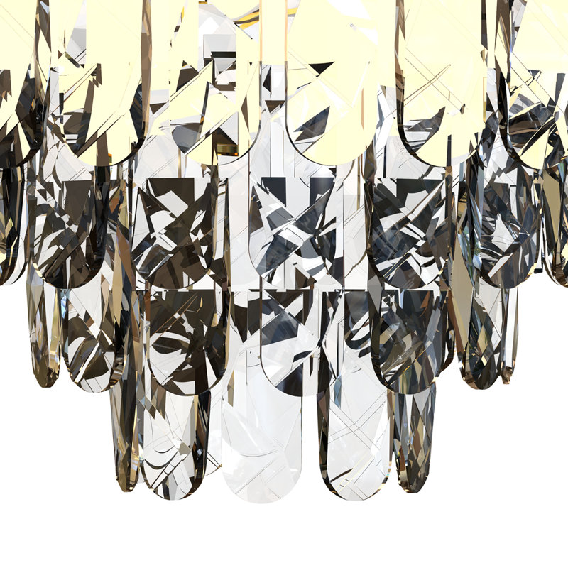 Luxuria Glass LED Flush Mount