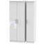 Yvette 3 Door Manufactured Wood Wardrobe-18860315-23704042