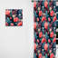Corail Twilight Iv Tropical Motif III - Rideau floral - Rideau floral obscurcissant - 1 panneaux-107599603