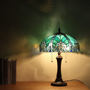 Beeston 23" Brown Tiffany Table Lamp
