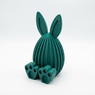 Corin Ribbed Bunny Sculpture