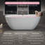 Baignoire autoportante en acrylique de 55 po x 28 po, baignoire profonde ovale avec bonde escamotable centrale et trop-plein intégré pour spa de salle de bain-131364222