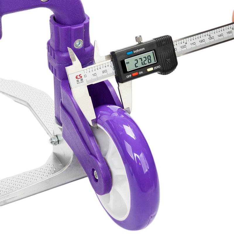 165 Lb. Capacity Foldable Metal, Purple