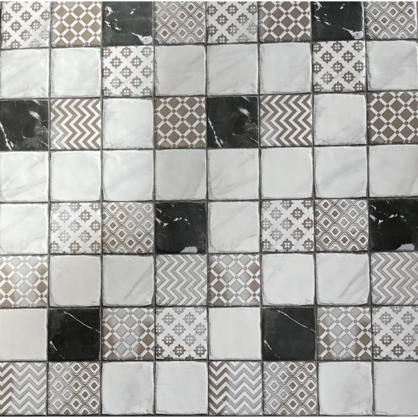 Milan 12" x 24" Ceramic Marble Look Wall & Floor Tile