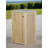 Eclipse Outdoor Solid Teak Natural Look Wood Cabinet-827541785