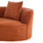 Hession Boneless 126" Modern Compression Curved Sectional Sofa-747616402