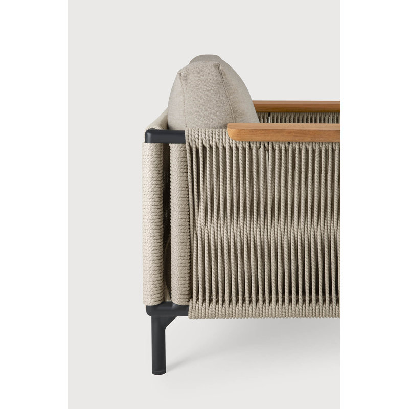 Corbey Outdoor Lounge Chair, Beige
