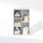 Ebern Designs Reed Reversible Open Shelf Multipurpose Bookcase, Storage Organizer, White-1404410363