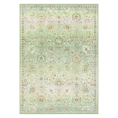 Tapis rectangulaire Audène avec envers antidérapant