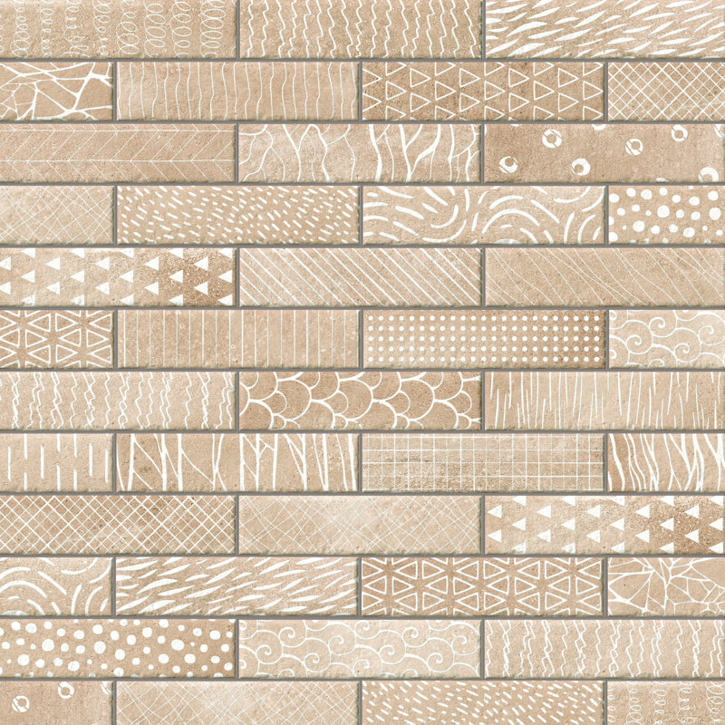 Atlas Brick 2-3/8 In. X 9-3/4 In. Porcelain Floor And Wall Tile