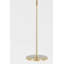 Lampe sur pied 56 po en lin 1 lumière Dorset par Mark D. Sikes pour Hudson Valley Lighting