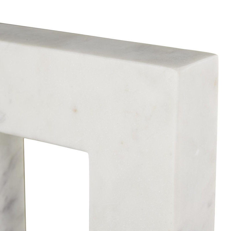 Cole And Grey Marble Square Abstract Sculpture
