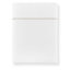 Soprano II 420 Thread Count 100% Cotton Sateen Flat Sheet-33031870-33031883