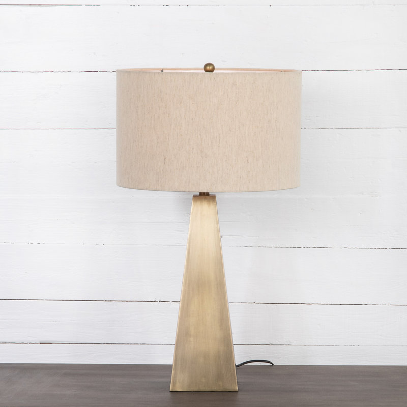 Leander Table Lamp, Brass