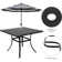 Rectangular 6 - Person 66.14" Long Dining Set with Cushions