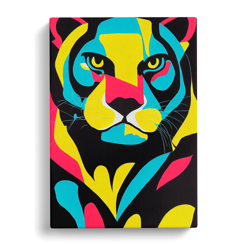 Panther Pop Vol.1 - Wrapped Canvas, 60cm H x 40cm W x 3cm D