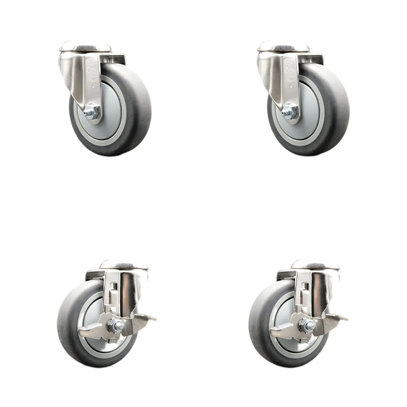 Thermoplastic Rubber Casters