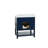 Colleen 30'' Single Bathroom Vanity with Marble Top-825525555-875438183