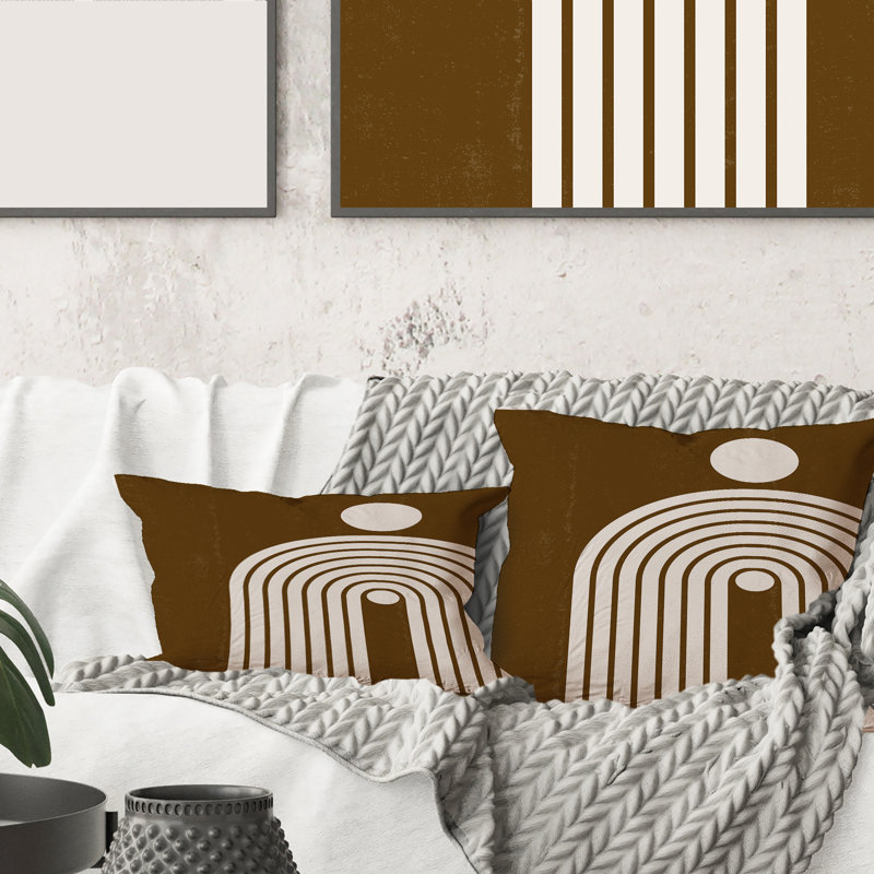 Geometric Throw Pillow
