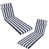 Navy Blue/White Striped