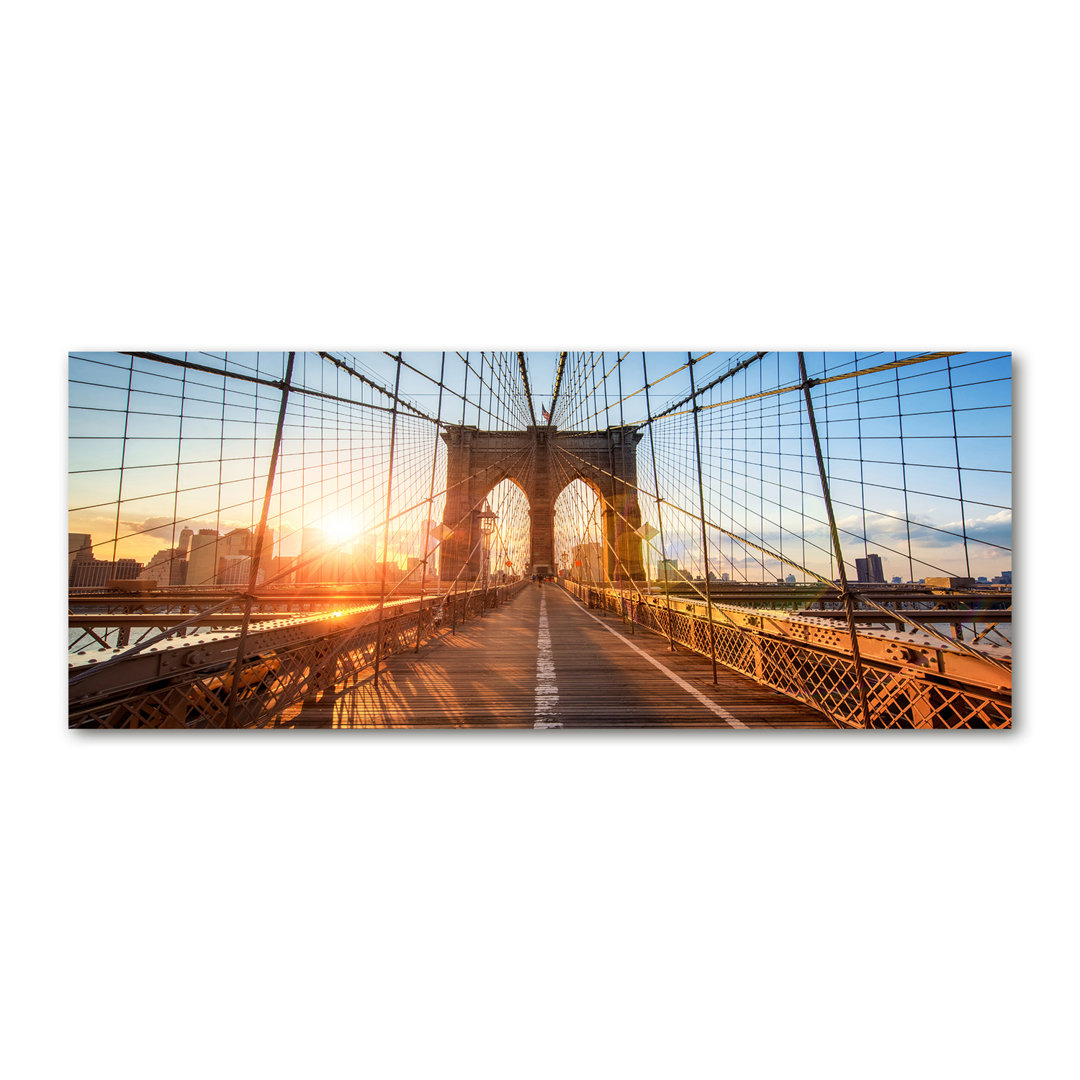 Brooklyn Bridge - Wrapped Canvas Print