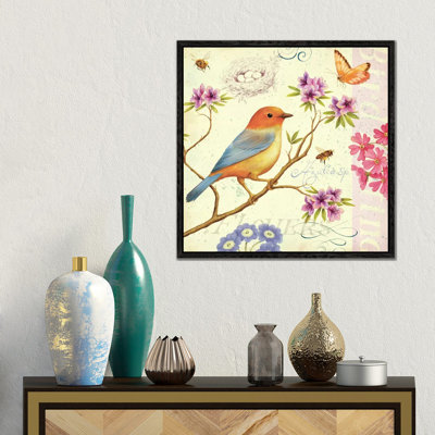 Birds And Bees II by Daphne Brissonnet - Gallery-Wrapped Canvas Giclée on Canvas
