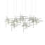 Tura 7-Light Glass Rectangular Pendant-71882329-71882336-79320073