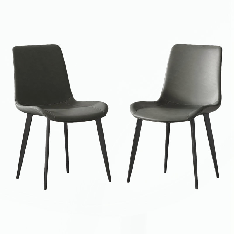 Chaises de salle à manger 2 pièces, Gris