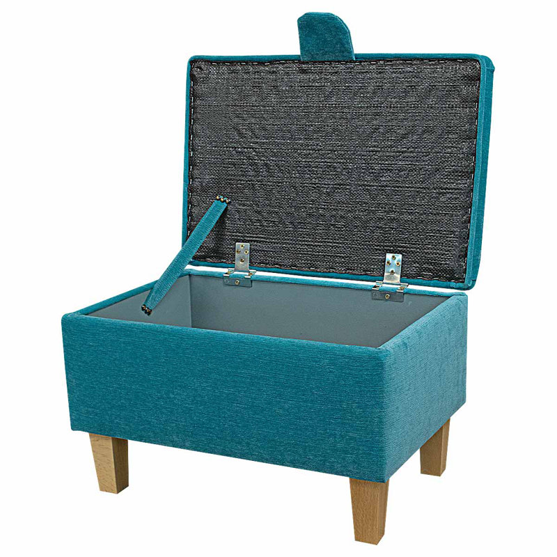 Polyester Upholstered Storage Bench