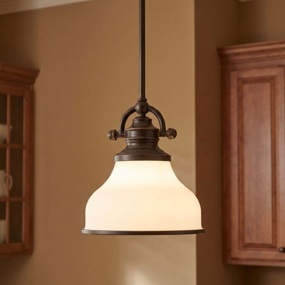 Maybery 1-Light Dimmable Dome Pendant
