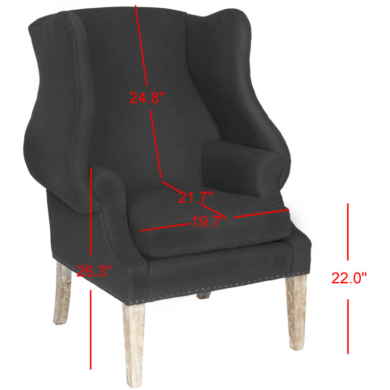 Fauteuil club Kameron, Black
