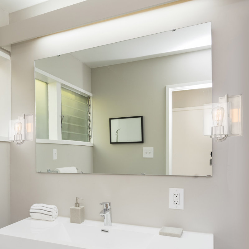 Raelyn Steel Armed Sconce, Satin Platinum