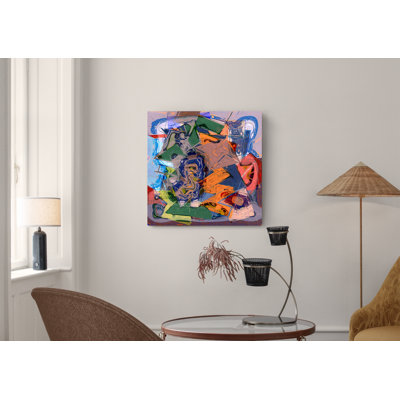 Formes de cintrage I - peinture sur toile tendue