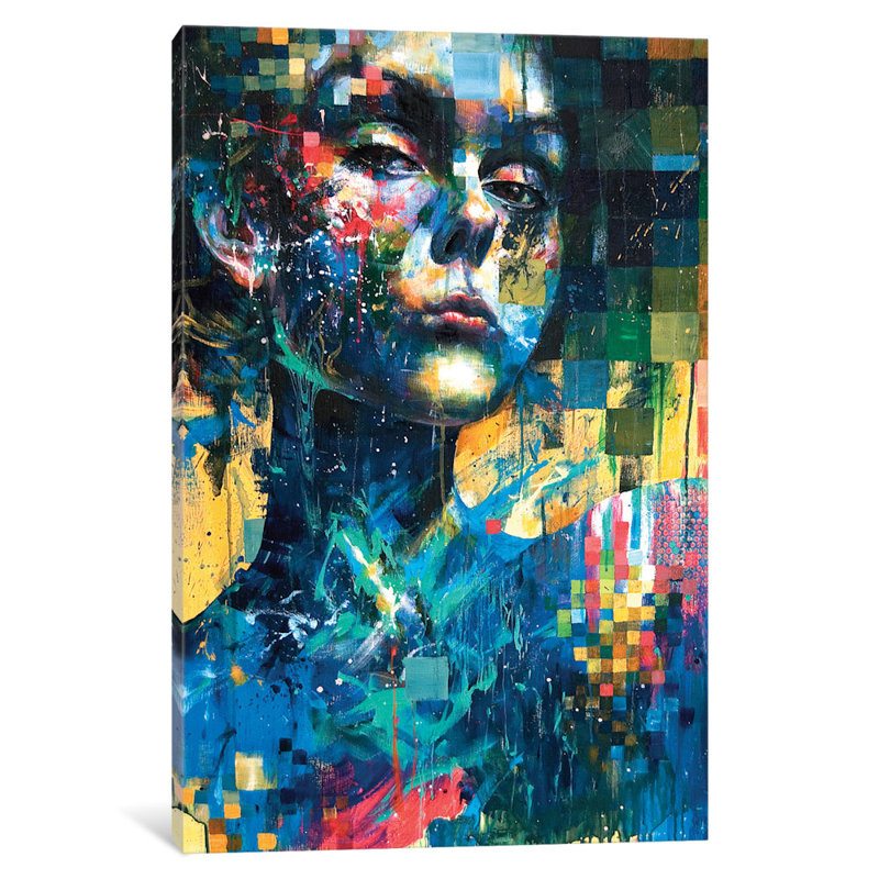 «Dace I» par Minjae Lee - estampe numérique sur toile tendue avec châssis, H 12 po x l 8 po x P 0,75 po