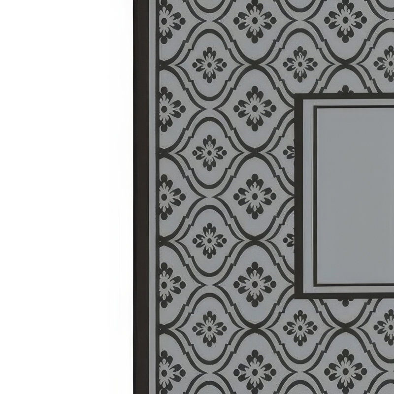 Tapis d'extérieur, bordure en courge noire et grise, 274 x 457 cm, imitation paille
